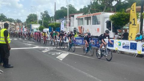 Peloton des coureurs
