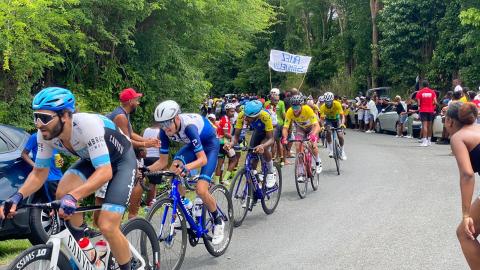 Peloton des coureurs