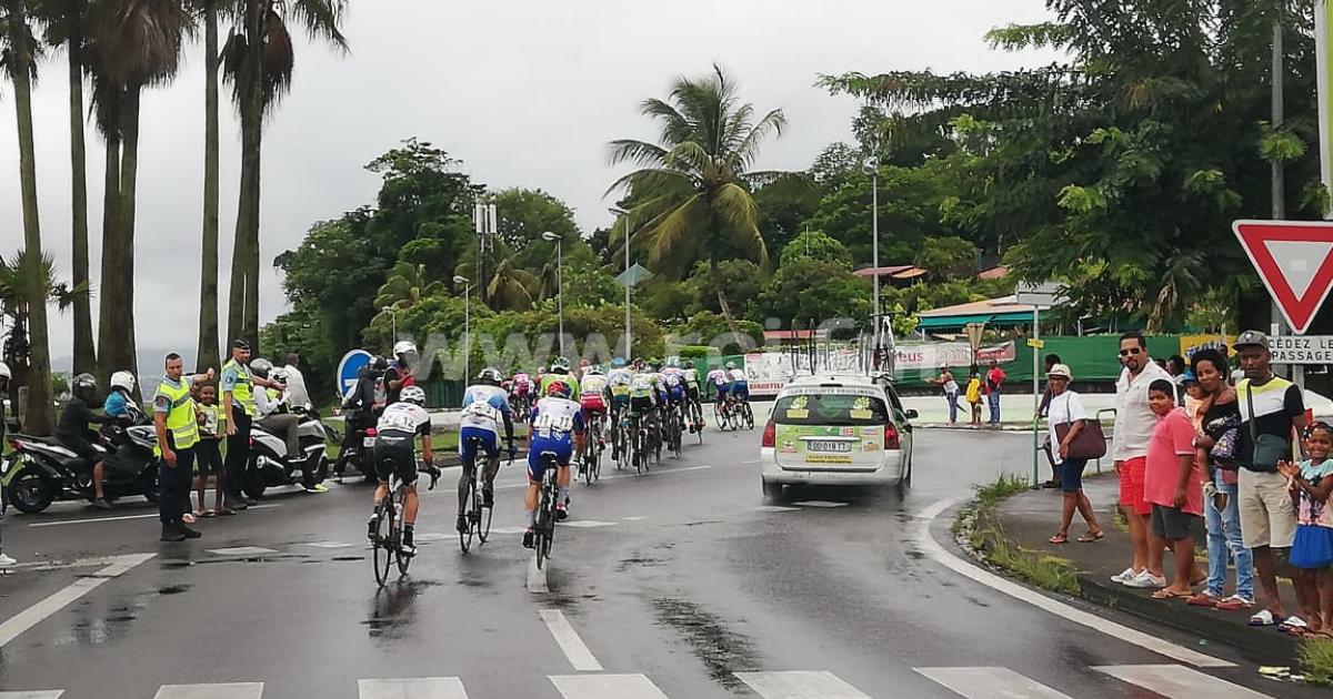Tour cycliste 2019 : victoire de Cédric Eustache à Rivière-Pilote lors de la 8e étape