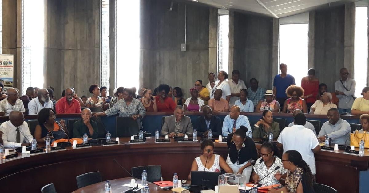Josiane Gatibelza élue à la mairie de Pointe-à-Pitre