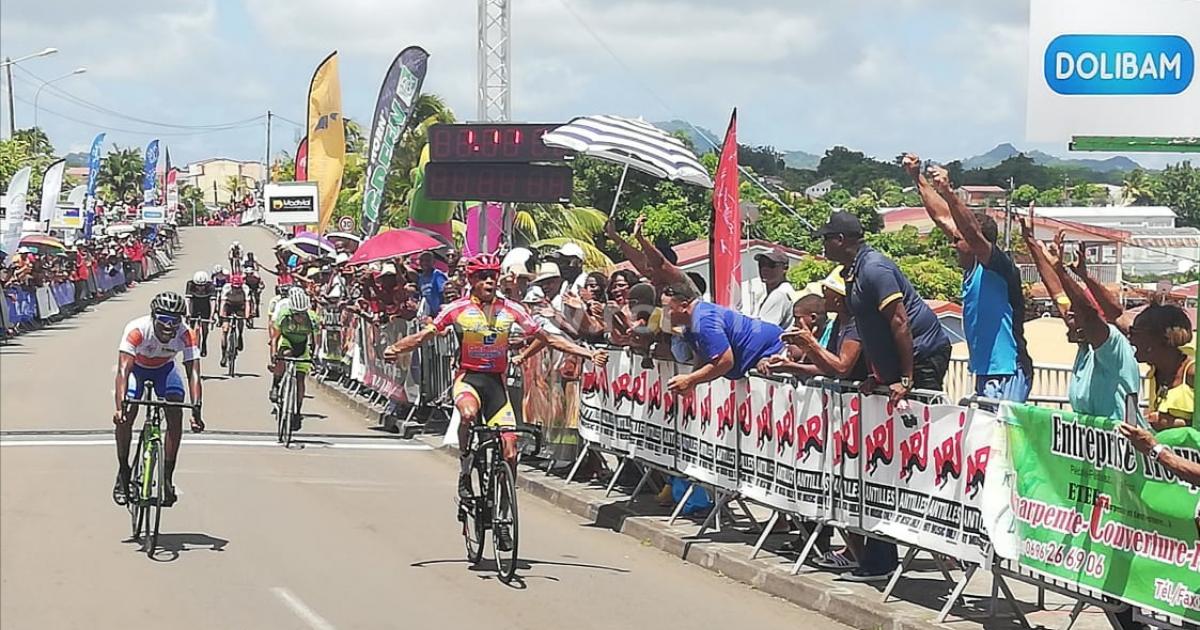 Tour cycliste de Martinique 2019 : Yolan Sylvestre s'adjuge la 6e étape