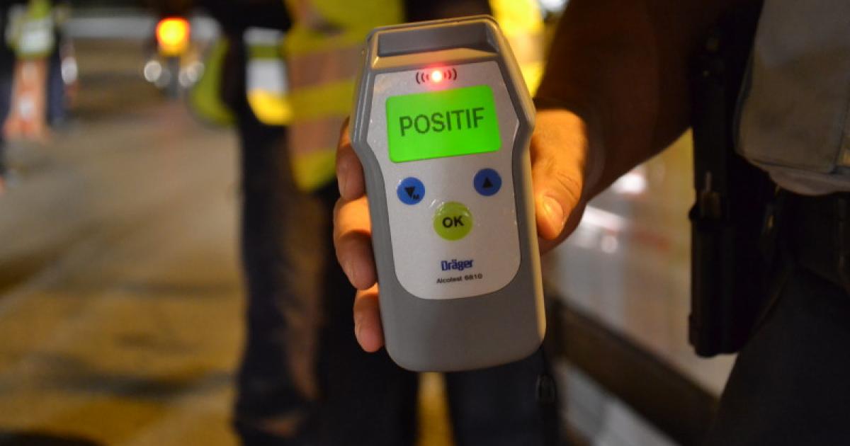 Réveillon de la Saint-Sylvestre : 83 contrôles d'alcoolémie positifs