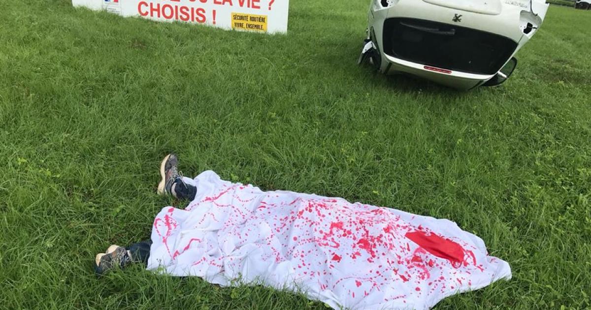 Qui a volé mannequin de la Sécurité Routière ?