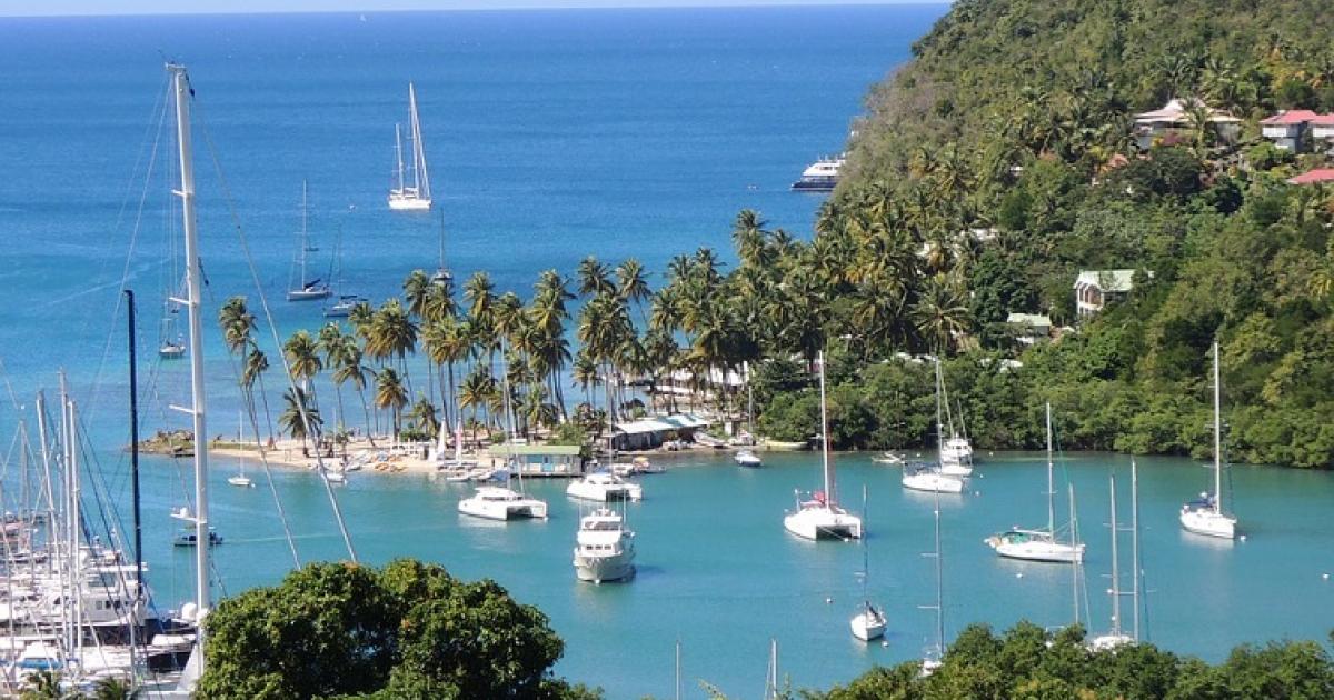 Sainte-Lucie, l'île des amoureux