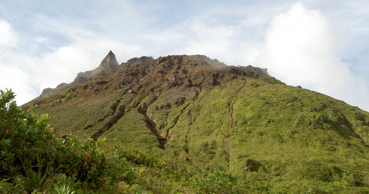 Une séquence de 152 séismes enregistrée sous la Soufrière