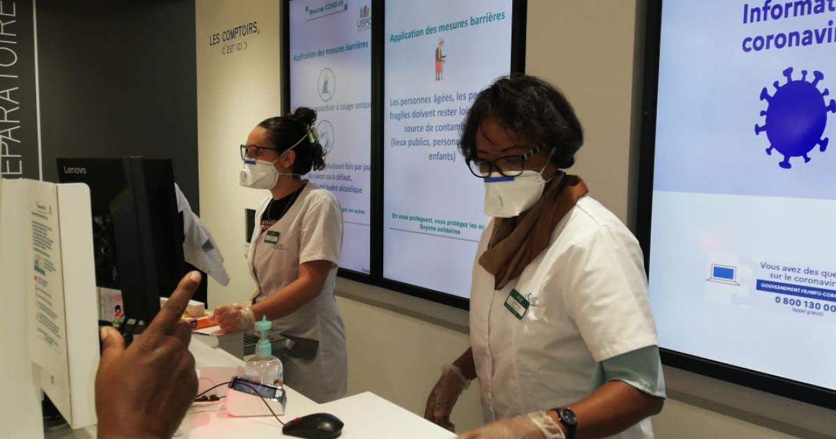 Les pharmaciens de Martinique rappellent que le masque est obligatoire dans les officines