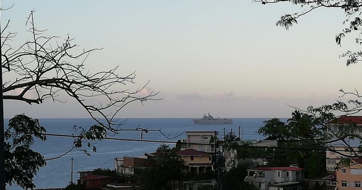Le Dixmude est arrivé dans les eaux martiniquaises