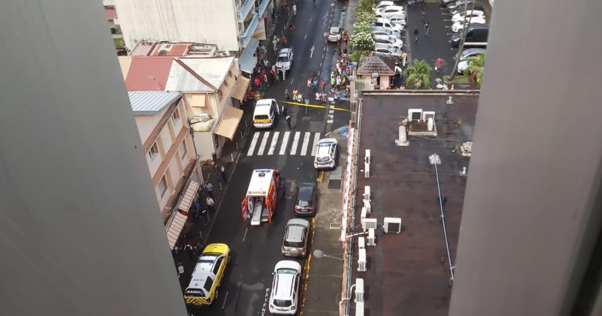 Le gérant d'un bazar atteint de plusieurs balles dans son magasin à la rue de la République à Fort-de-France