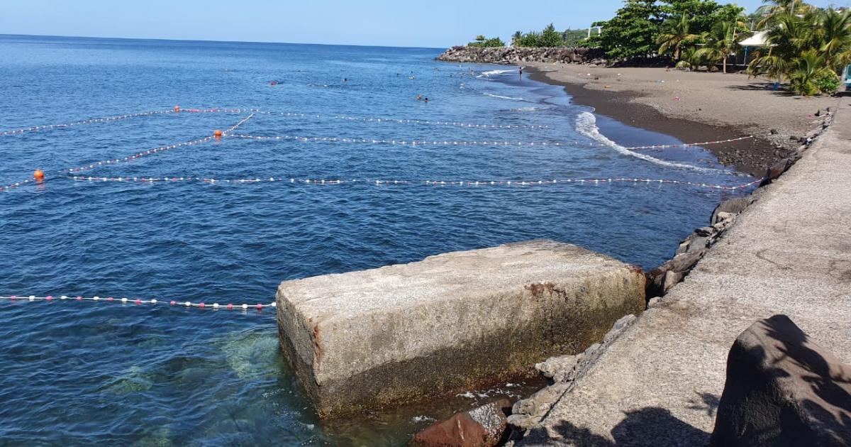 Suite aux fortes pluies, la baignade est interdite à Gourbeyre