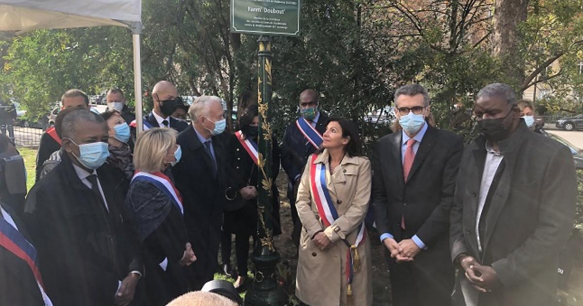Le jardin de la mulâtresse Solitude inauguré à Paris
