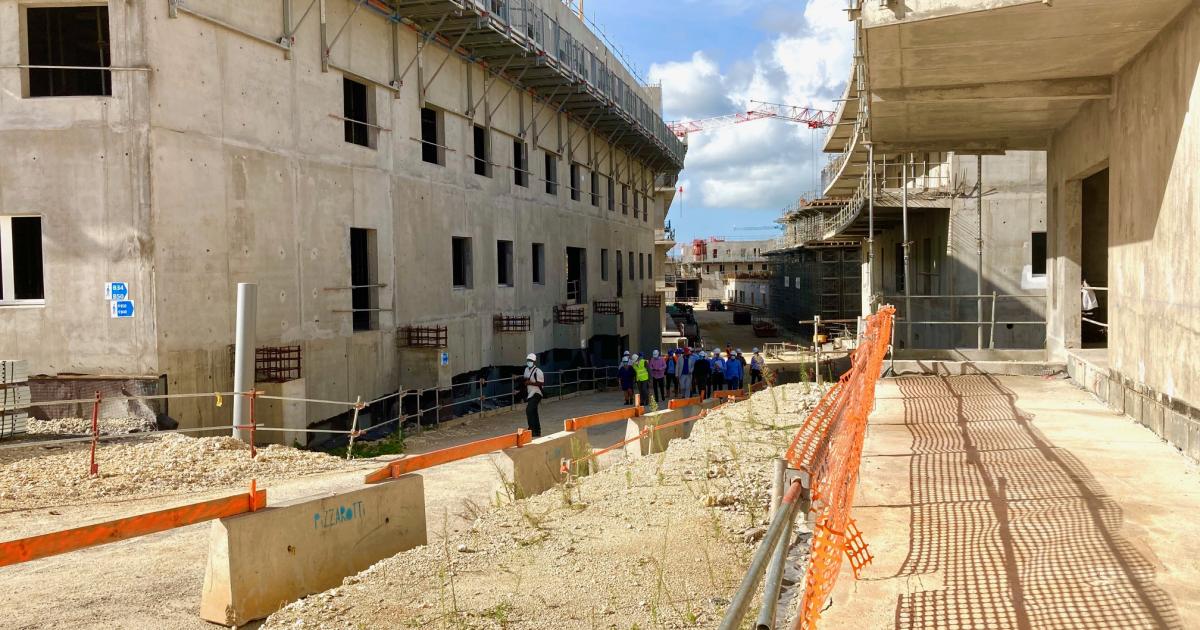 Un homme de 40 ans décède sur le chantier du CHU