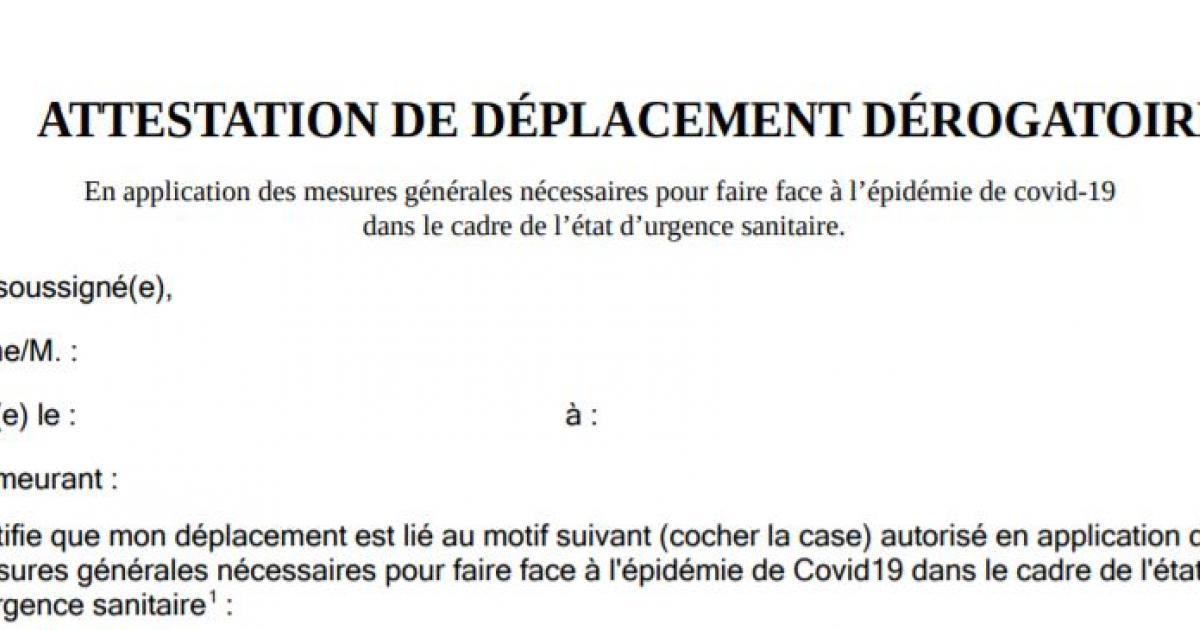     





Reconfinement : toutes les attestations de déplacement sont à télécharger dans cet article




