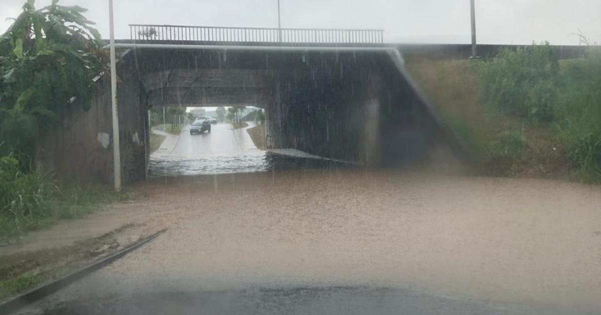 Une inondation signalée à Dothémare aux Abymes