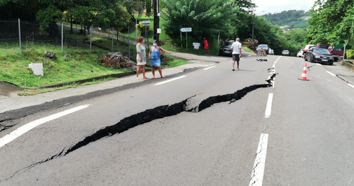 Intempéries : images spectaculaires des dégâts dans le Nord de l'île