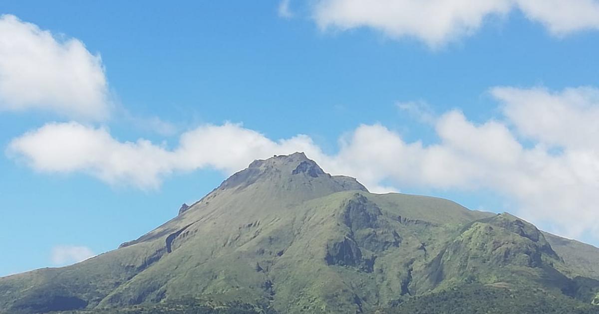 Baisse de l'activité sismique sous la Montagne Pelée cette semaine