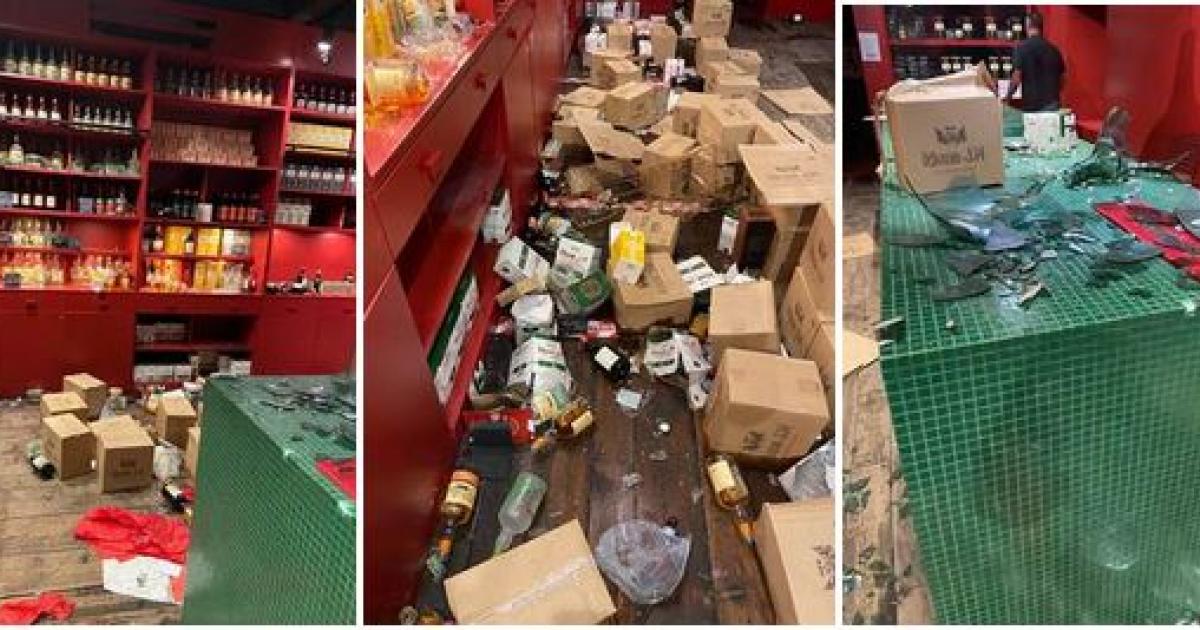     





La distillerie JM fermée après le saccage de la boutique par des manifestants




