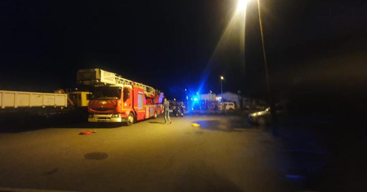 Incendie dans le garage municipal de Pointe-à-Pitre