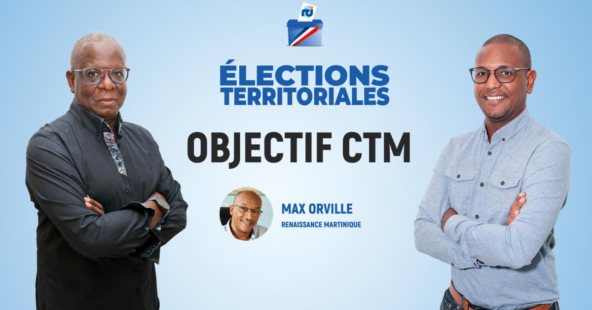 Max Orville est l'invité d'Objectif CTM, l'émission politique de RCI