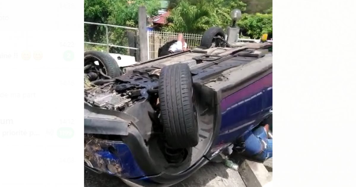 Un blessé léger dans un accident de voiture à Ducos