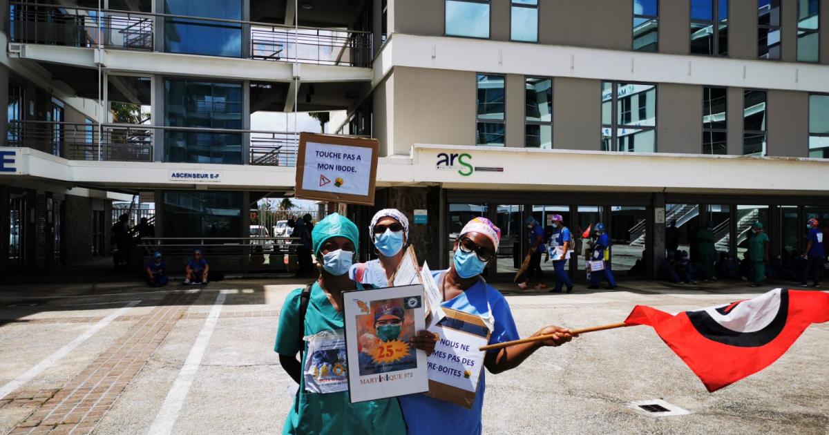 Mobilisation : les infirmiers du CHU se sont rendus à l'ARS