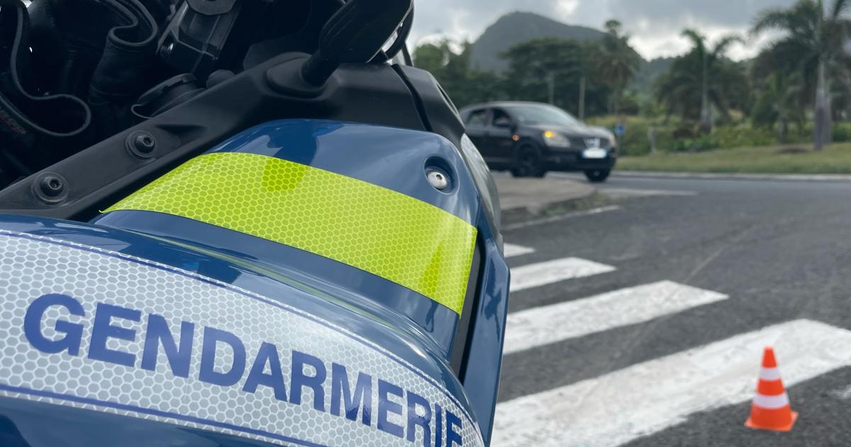 Un gendarme réserviste blessé après un accident au Moule