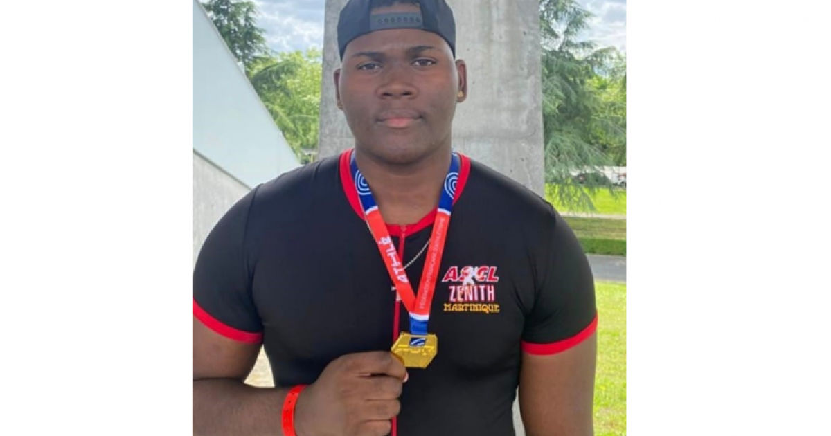 Athlétisme : la Martinique décroche 3 médailles d'or et une de bronze aux championnats de France junior