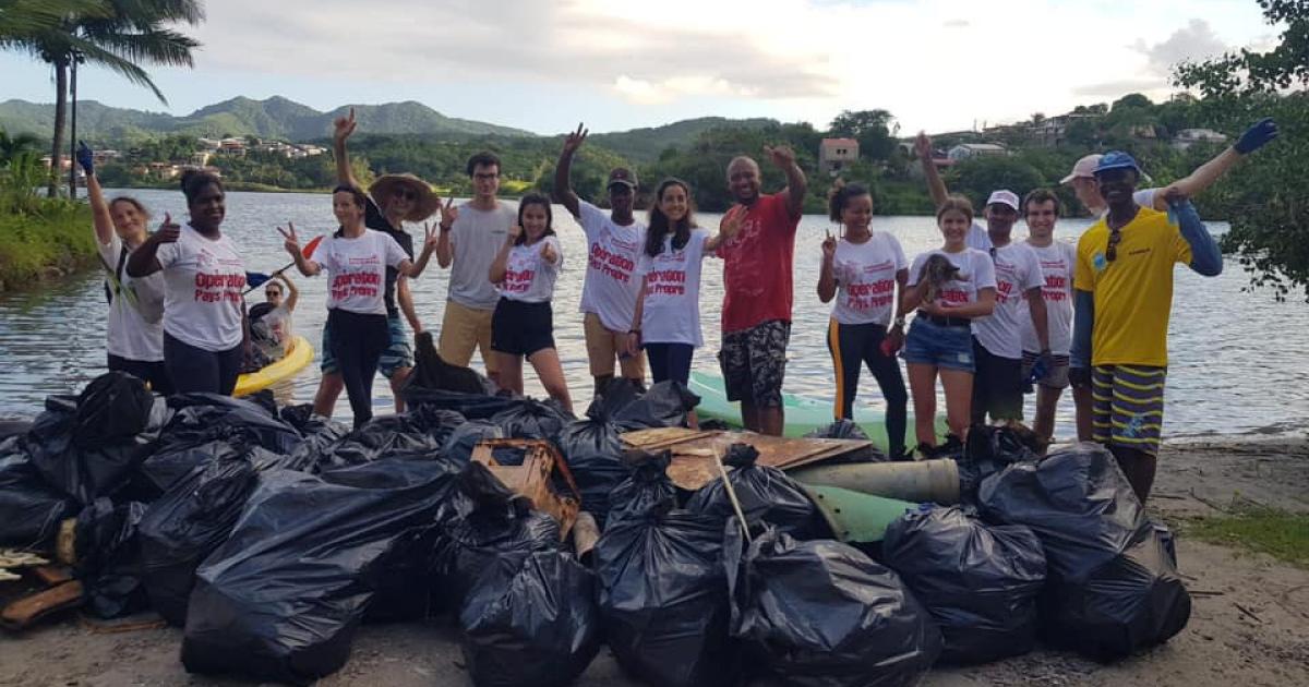 Opération "Pays Propre": plus de 12 tonnes de déchets récoltés en trois jours sur l'île