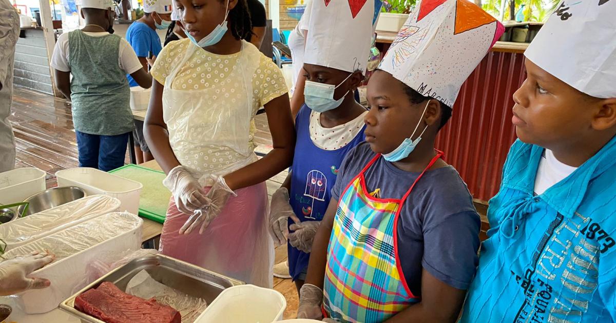 Des écoliers aux fourneaux pour la semaine du goût