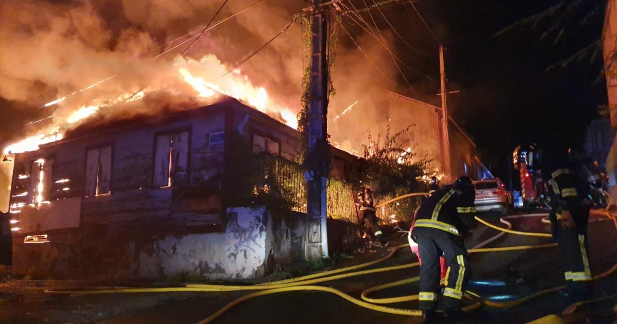 Un important incendie s'est déclaré cette nuit à Basse-Terre dans une maison inocuppée