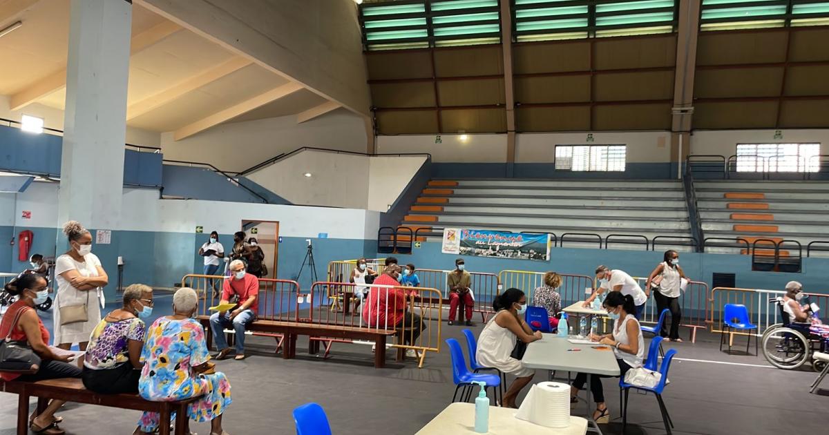 Forte affluence au vaccinodrome du Lamentin