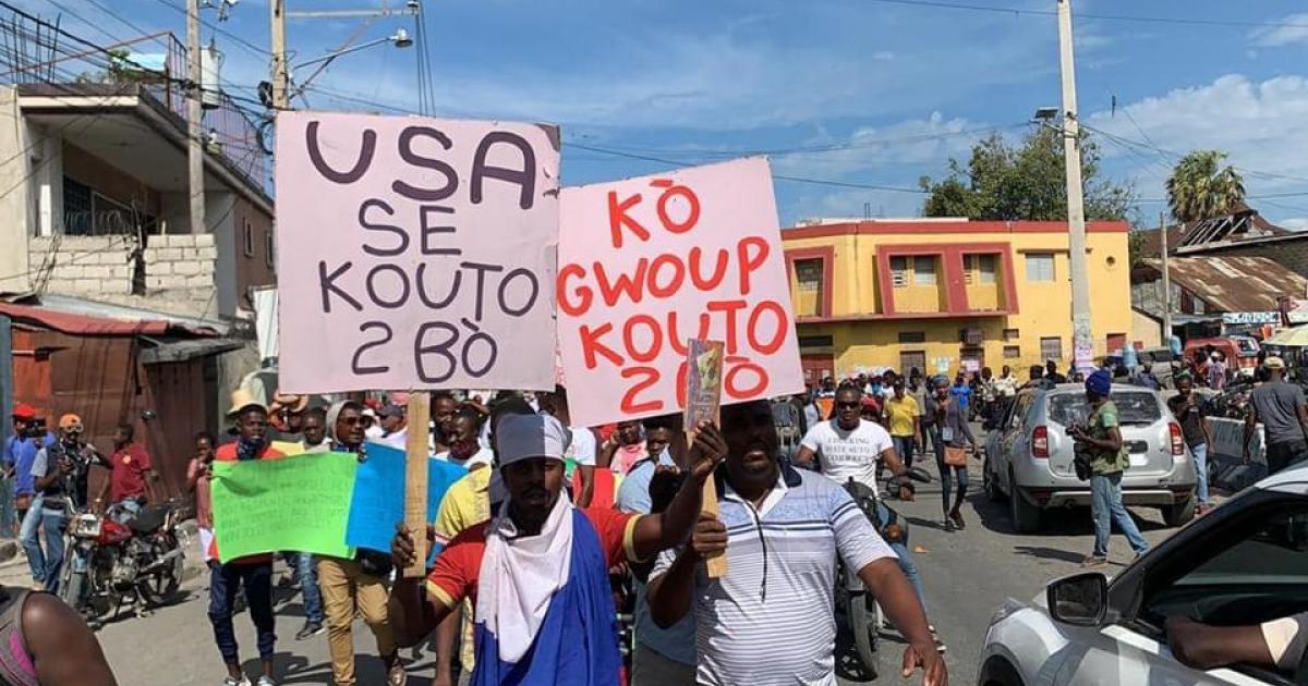 Haïti : les manifestations contre l'insécurité font un mort et plusieurs blessés par balle.