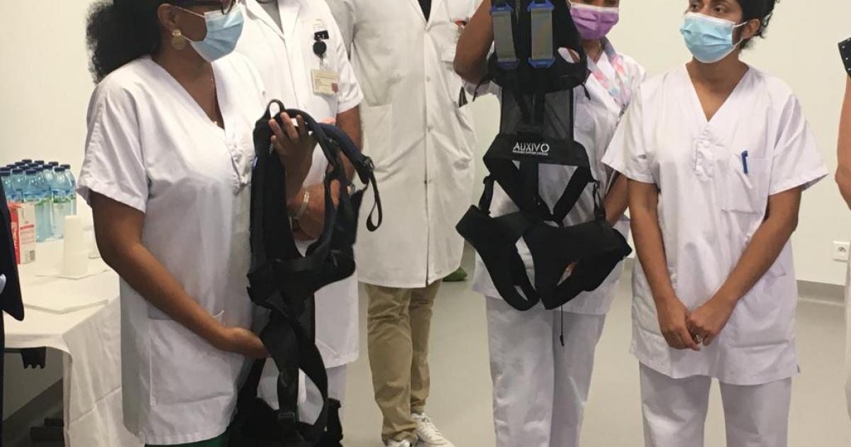 CHUM : le Rotary Club du Lamentin fait un don de cinq exosquelettes