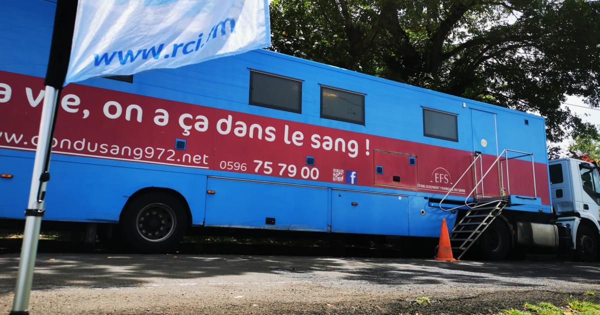 Journée mondiale du don du sang : coup d'envoi sur le parking de RCI
