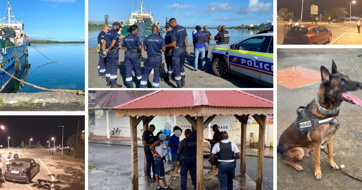     





50 arrestations en Guadeloupe dans le cadre de l'opération Trigger VII




