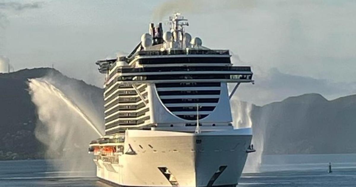 Le MSC Seaside a fait escale en Martinique