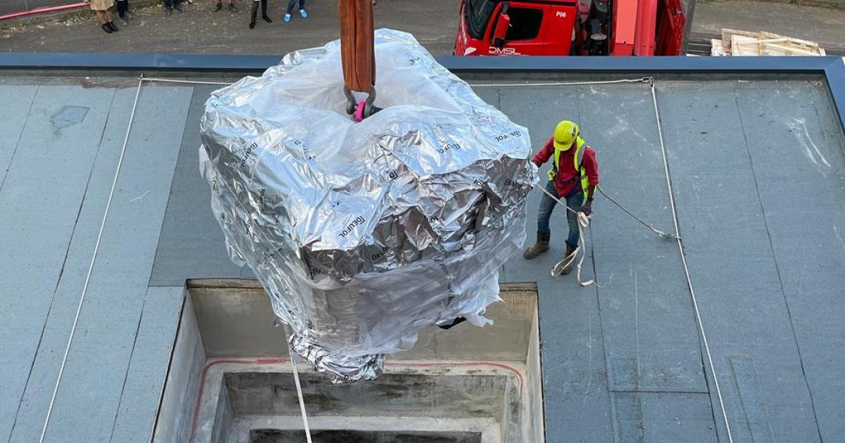 Le cyclotron a intégré les murs de l'hôpital Pierre Zobda Quitman