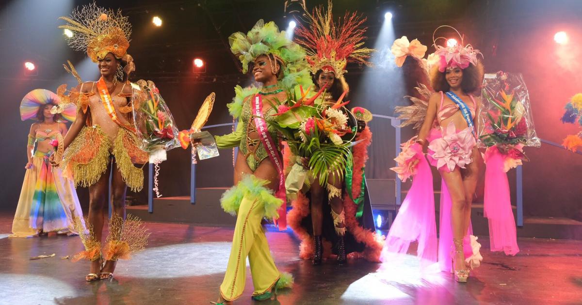 Tcheïka Logolta, reine du carnaval de Fort-de-France 2023