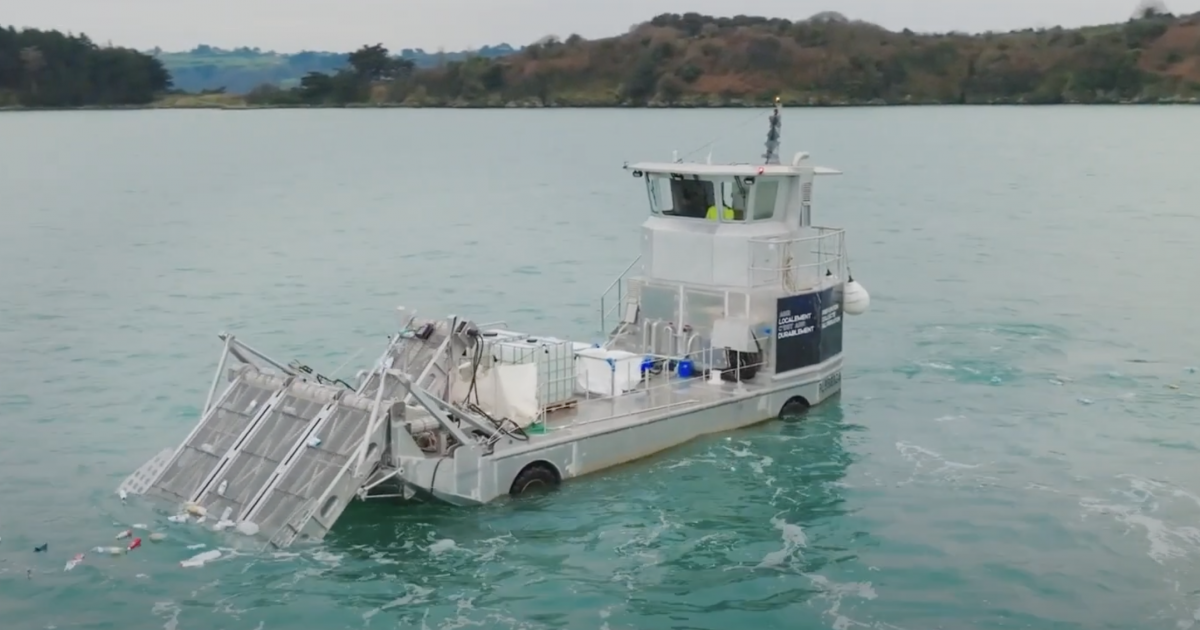 Collecte des sargasses : un nouveau bateau en cours de conception
