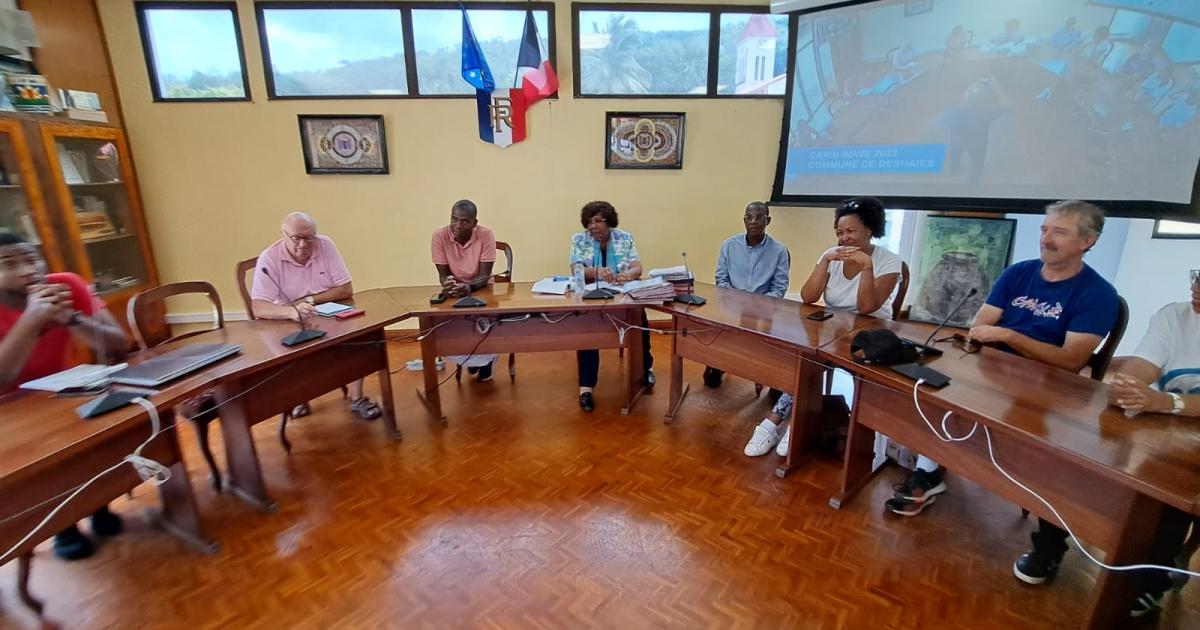 Le dispositif Caribe Wave testé à Deshaies