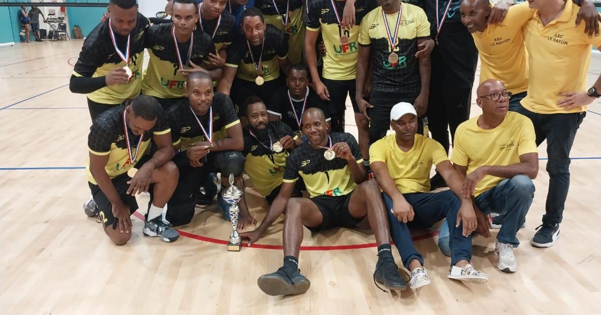 Volley-ball : le Rayon, champion de Martinique