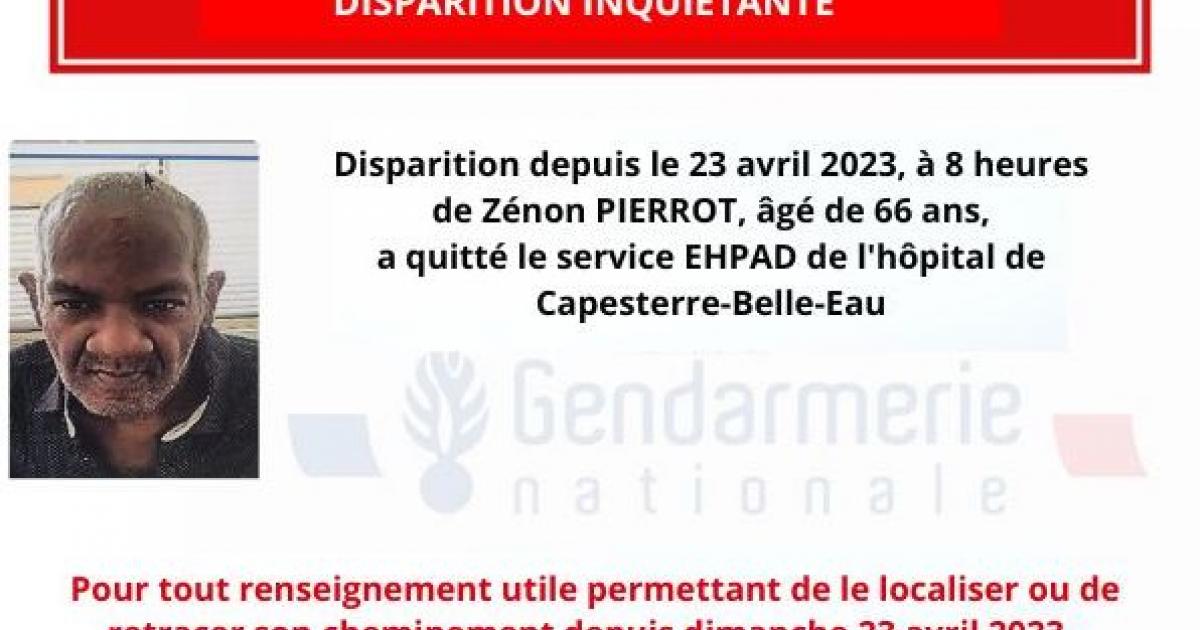 Appel à témoins : avez-vous vu Zénon Pierrot ?