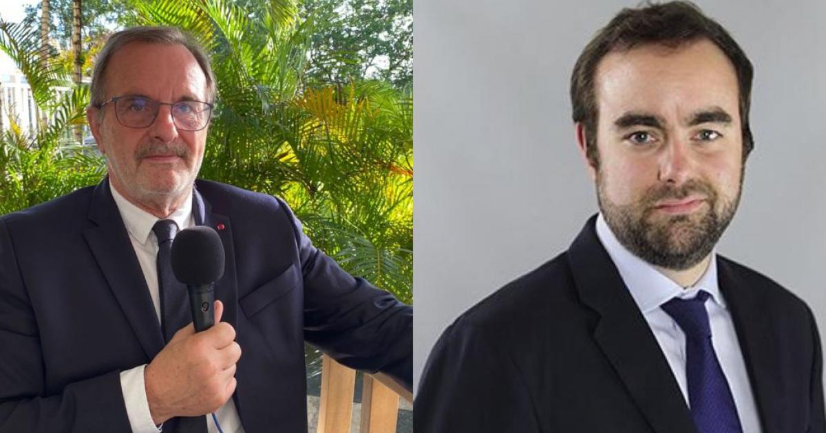 Jean-François Carenco et Sébastien Lecornu, les ministres délégué aux Outremer et des Armées sont en Guyane
