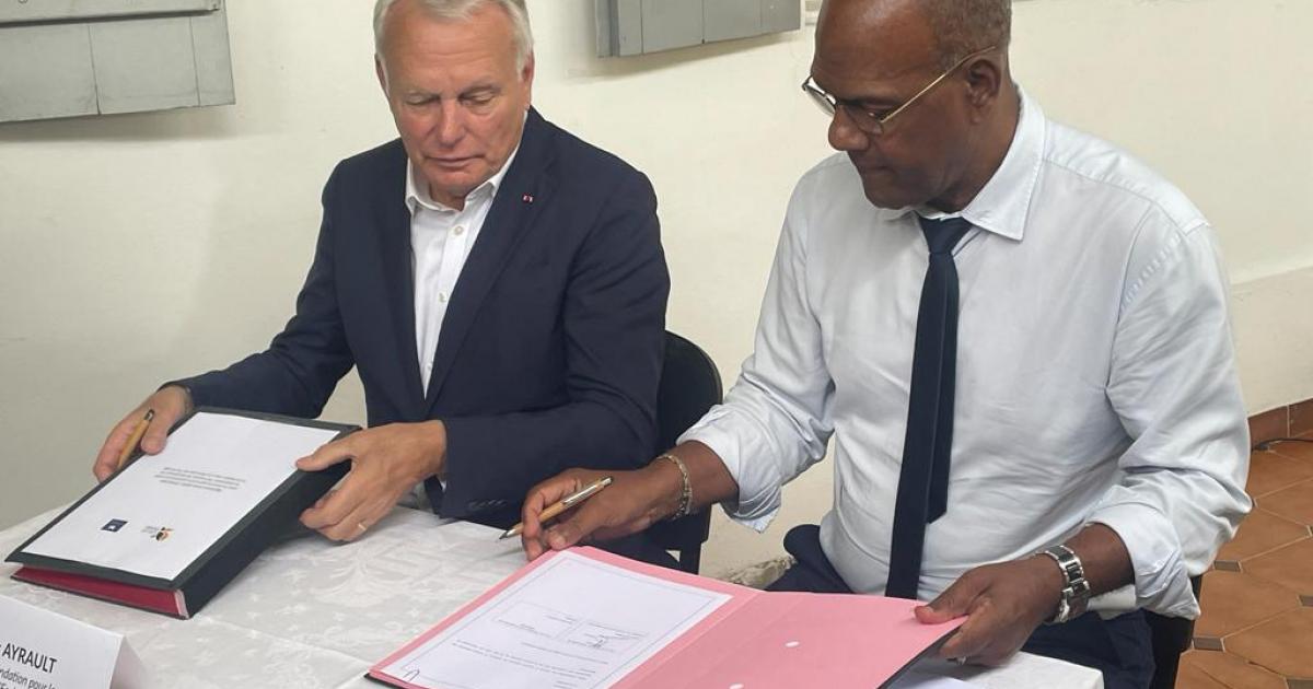 La Collectivité Territoriale de Martinique et la Fondation pour la Mémoire de l’Esclavage s'engagent vers un partenariat