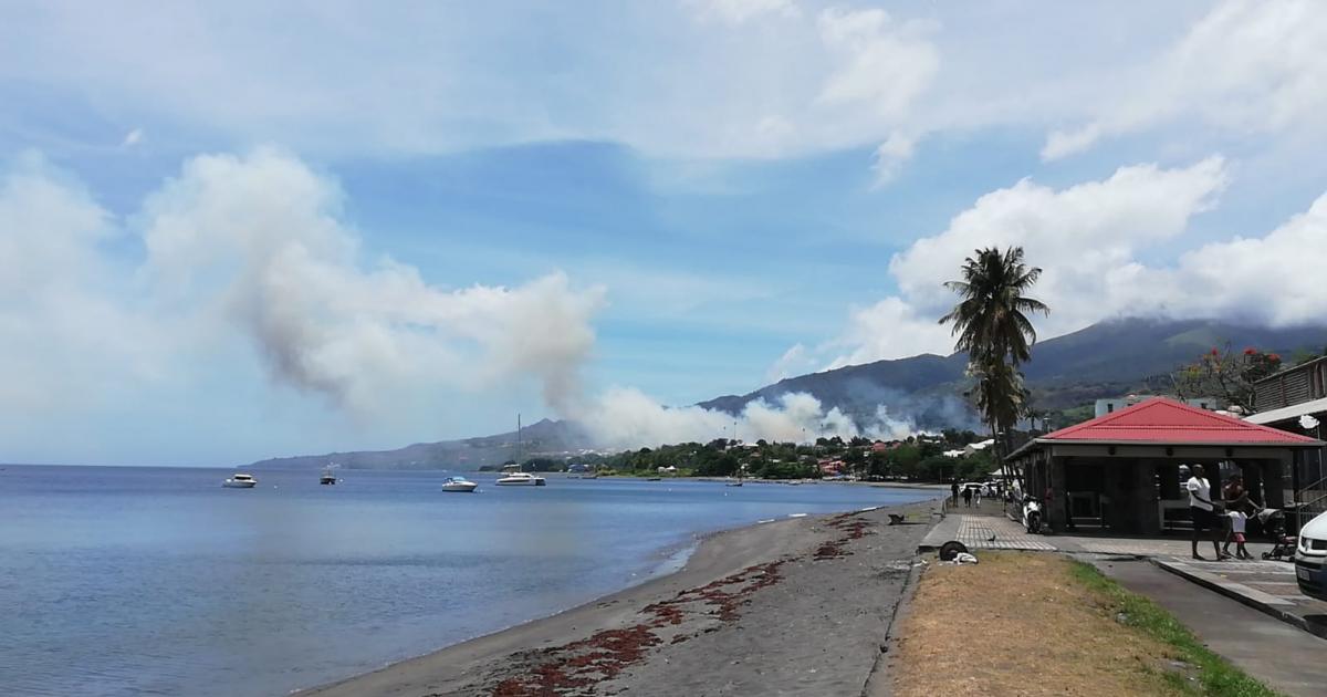 Un important incendie mobilise les pompiers à Saint-Pierre