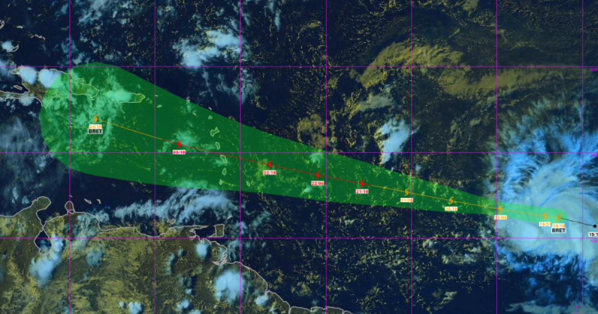 La tempête tropicale « Bret » est née et se rapproche des Petites Antilles