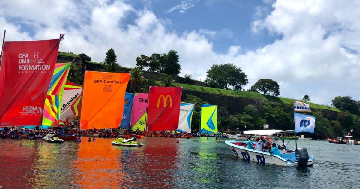 Tour des yoles 2023 : le grand final le long de la côte Caraïbes