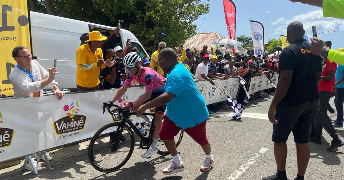 Victoire d'étape et maillot Jaune pour Benjamin Le Ny au Tour cycliste de Guadeloupe