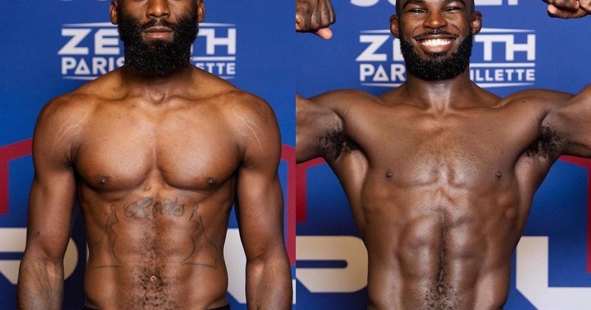 MMA : le face à face entre Jordan Zébo et Cédric Doumbé avant le combat