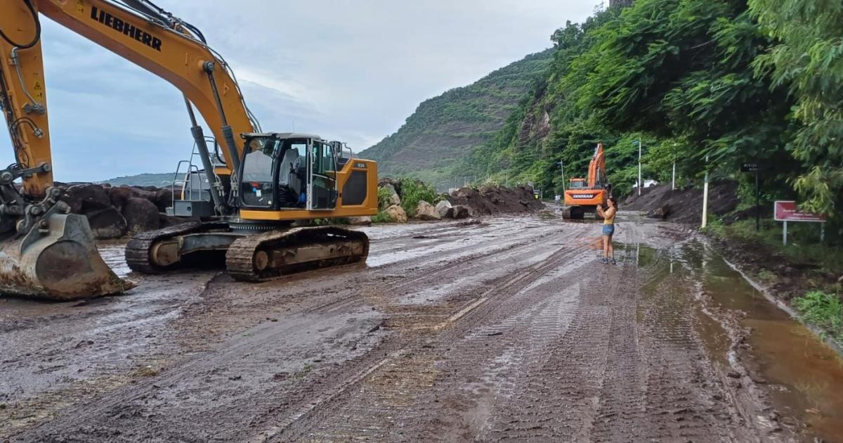 Après la tempête Philippe, la RD6 reste fermée à la circulation