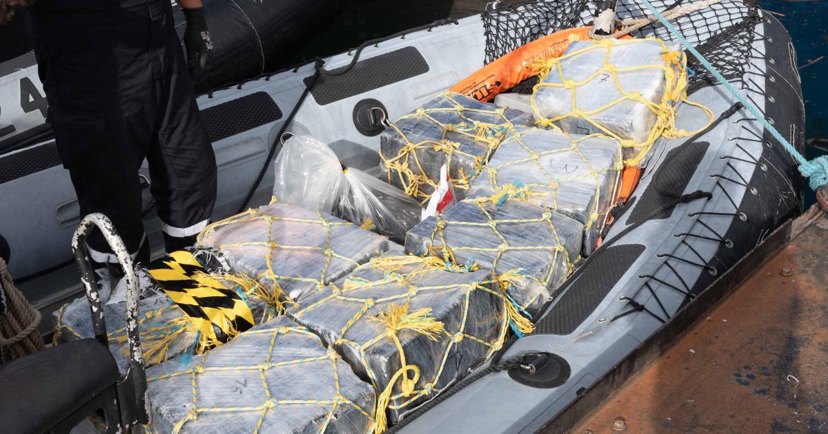 480 kg de cocaïne saisis par les F.A.A au large de la Martinique
